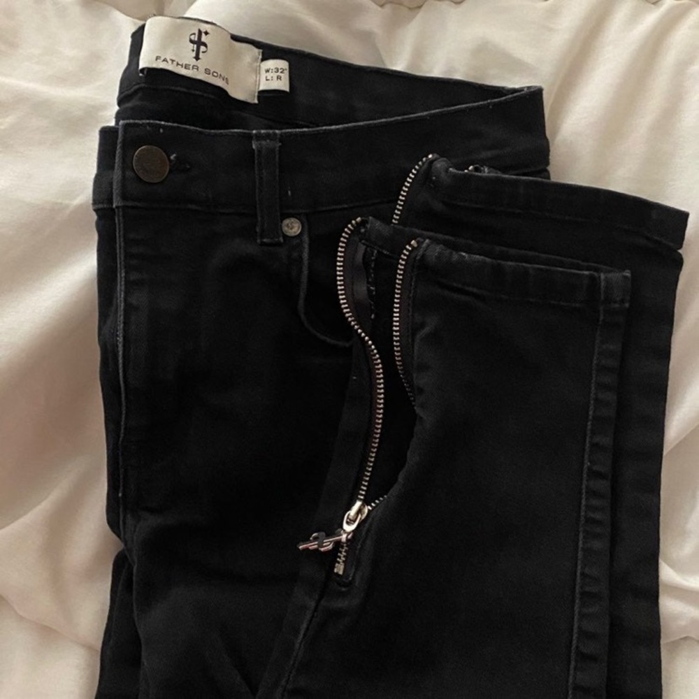 Father sons jeans